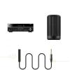 Audio Extension Cable Ja-ck 6.5mm Male to 2x6.5mm Female 1/4inch for Amplifier Microphone Mixer Guitar Bass(TS-M to 2xTS-F,0.5M) view 4