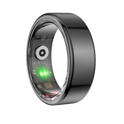 Black|XXXL|Smart Ring 2025 Smartring R02 Heailth Monitoring IP68 Waterproof Multi-Sport Modes Bluetuth Sleep Tracker Finger Man New for High for Reliable Electronic Component