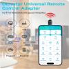 Ocustar IR Universal Remote Control Adapter for Phone, [MFi Certified] Smart IR Blaster for TV/AC/DVD/STB Compatible with Samsung, Sony, Panasonic, Sharp, LG and More, Work with iOS/Android (USB-C) view 3