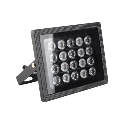 Aluminum Housing Night Light, Breitwinkel Infrared Light with Array LEDs Aluminum Housing Automatic IR Shutdown 40m Night for IP Camera CCTV Monitoring