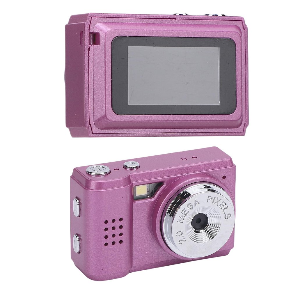 Digital Camera, Retro 1080P 2MP HD Compact Small Camera, Portable Rechargeable Travel Cameras for Teens Boys Girls Students, Point and Shoot Camera for Campus Life Recording