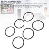Speaker Seal Ring, 10PCS EVA Foam Speaker Seal Gaskets for Reducing Vibrations and Noise Car Speakers Replacement Gaskets for Improved Sound view 3