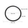 Speaker Seal Ring, 10PCS EVA Foam Speaker Seal Gaskets for Reducing Vibrations and Noise Car Speakers Replacement Gaskets for Improved Sound view 4