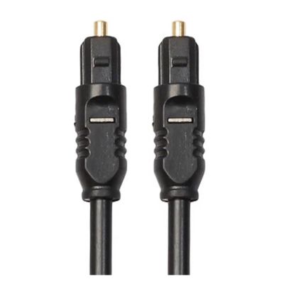 ACGTUY 1m 2m 300cm 5m CD DVD Gold Plated Plug Optical Fiber Audio Cable SPDIF Cable Digital Toslink(2m)