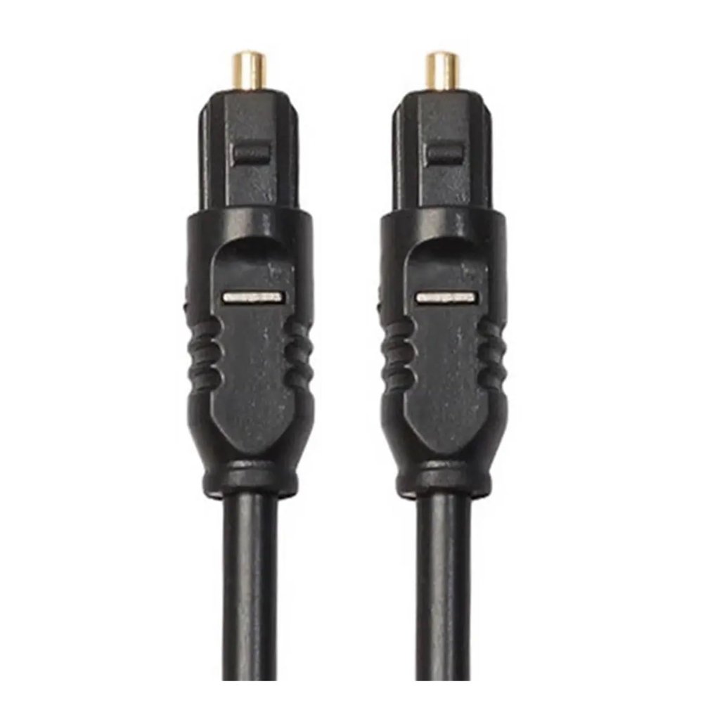 ACGTUY 1m 2m 300cm 5m CD DVD Gold Plated Plug Optical Fiber Audio Cable SPDIF Cable Digital Toslink(2m)