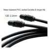 ACGTUY 1m 2m 300cm 5m CD DVD Gold Plated Plug Optical Fiber Audio Cable SPDIF Cable Digital Toslink(2m) view 4