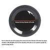 2pcs Speaker Port Tube Foam, Improved Bass Response Air Vent Sponge Replacement Speaker Port Tube Sponge 100mm Diameter 60mm Height, for Loudspeaker Box view 3