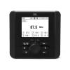 Marine Gauge Style Bluetooth AM/FM Radio Receiver, 2X 6.5 180 Watt 2-Way Multi-Element Audio Speakers (Gray), Wire, Antenna, 10" Subwoofer, 4-Channel 450W Amplifier w/Kit view 2