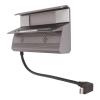 6 in 1 USB C Docking Station for Steam Deck, 4K at 60Hz, Gigabit Ethernet, 3X USB 3.0, 100W PD Charging, Aluminum Alloy Gray view 2