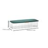 Artibetter 4pcs Box Cover Desktop Cord Organizer for Neat Storage of Cables and Compact Design Multi-Compartment Organizer for Green view 2