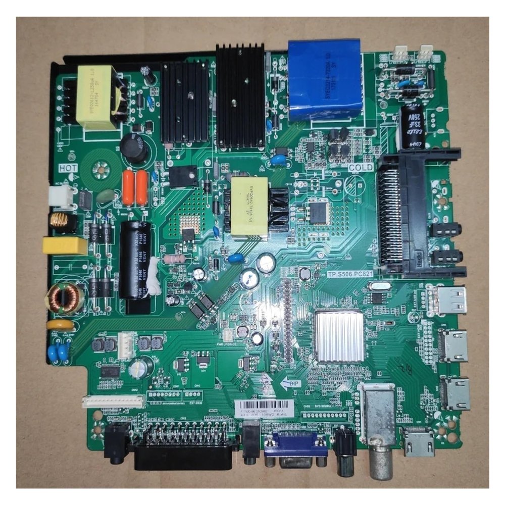RNJLGR LCD TV Motherboard, Three in One TV Motherboard TP.S506.PC821 1920x1080 110v-130v 600ma 108w2,48.5 Specification