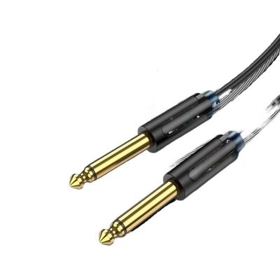 YWZBQL Wen ST Aux Guitar Cable Ja-ck 6.5 mm to 6.5 mm Audio Cable for Guitar Mixer Stereo Ja-ck,Aux Cable 1m 300cm 5m 10m(PVC Shell,1.5m)