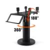 MODODO 360 Degree Stand Holder Metal POS Machine Display Bracket Cashiers Rack for Cash Register Easy view 3