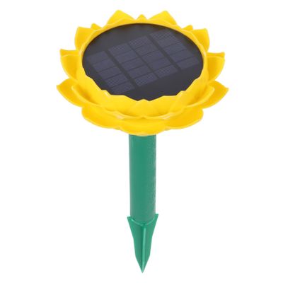 Gadpiparty Lotus Shape Portable Speaker Outdoor Weatherproof Wireless Solar-Powered Music Player for Buddhists