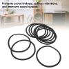 10PCS Speaker Sealing Rings, EVA Foam Speaker Seal Gaskets for Reducing Vibrations and Noise Car Speakers Replacement Gaskets for Enhancing Bass 178mm / 7.01in view 2