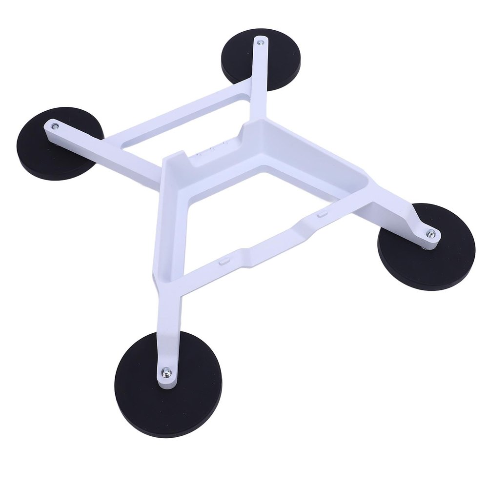 Car Mount for Mini White Aluminum Alloy Dish Antenna Mounting Bracket High Load Bearing Simple Installation for Vehicles RVs
