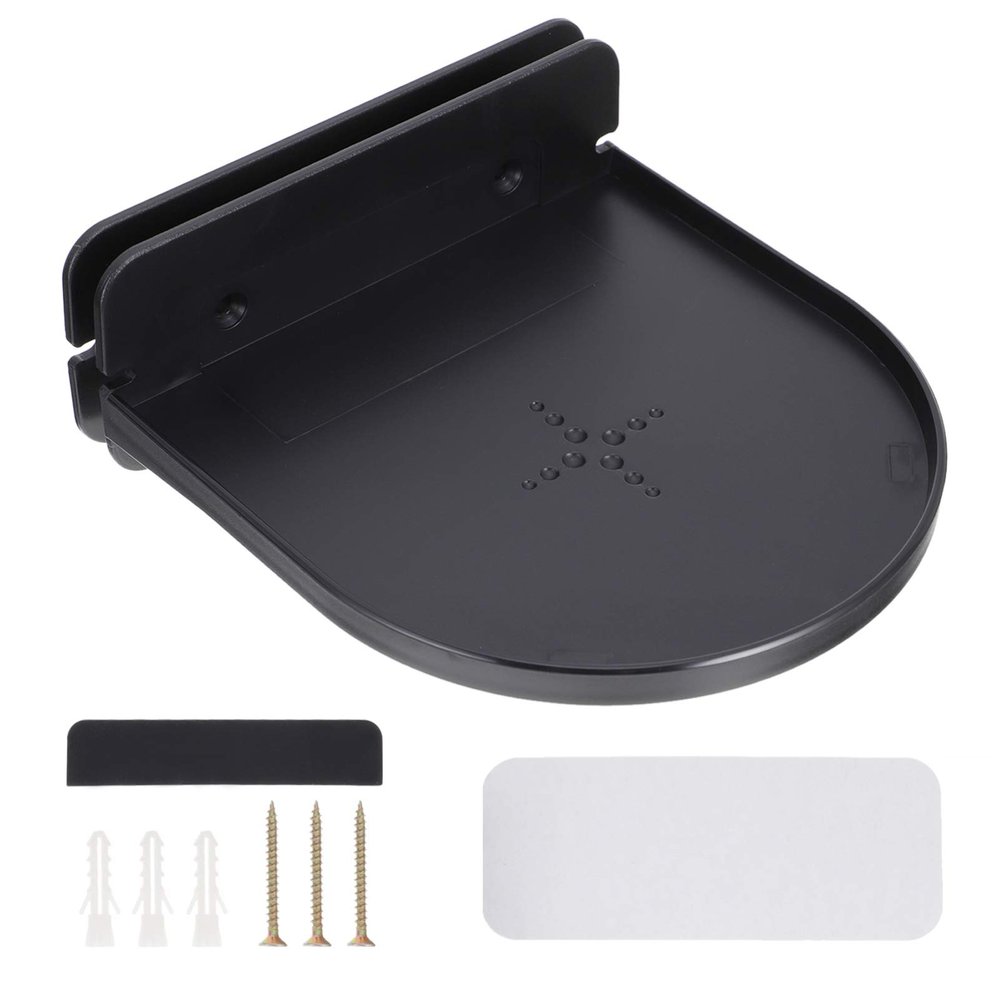LABRIMP Plastic Speaker Holder Bracket Wall Mount Design Space Saving Speaker Accessory for Home Decor Easy to Install