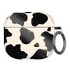 VELVET CAVIAR Compatible with AirPods 4 Case with Keychain - Cute Protective Hard 4th Generation Cases for Women - Cow Print view 1