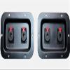 (2) Two Metal Speaker Jack Plates w/NEUTRIK NJ3FP6C-BAG Locking (1/4") Female view 1