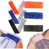 Softball Sleeve Holders 6 Pack Sleeve Ties for Sports Shirts, Softball Shirt Ties Jersey Sleeve Bands 3 Color view 1