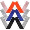 Softball Sleeve Holders 6 Pack Sleeve Ties for Sports Shirts, Softball Shirt Ties Jersey Sleeve Bands 3 Color view 2