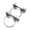 AsrMyjcx U Bolt Pipe Mount Antenna Mast Clamp V Jaw Block Bracket Outside Radio Antenna for Outdoor Antenna Antenna Clip Mount Holder view 1