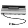 6 in 1 Type C Docking Station for Steam Deck, ROG Ally USB C Devices, with Gigabit Ethernet, 4K 60Hz HD Multimedia Interface, 3 USB 3.0 Ports 100W PD Charging view 2