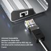 6 in 1 Type C Docking Station for Steam Deck, ROG Ally USB C Devices, with Gigabit Ethernet, 4K 60Hz HD Multimedia Interface, 3 USB 3.0 Ports 100W PD Charging view 4