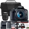 Canon EOS Rebel T7 DSLR Camera with 18-55mm Lens Starter Bundle + Includes: EOS Bag + Ultra 128GB Card + Clean and Care Kit + More view 1
