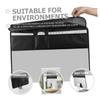 Homoyoyo Computer Monitor Cover for Dust Sleeve Rear Pocket Pu Material Lightweight Design Fit for Apple Desktop view 4