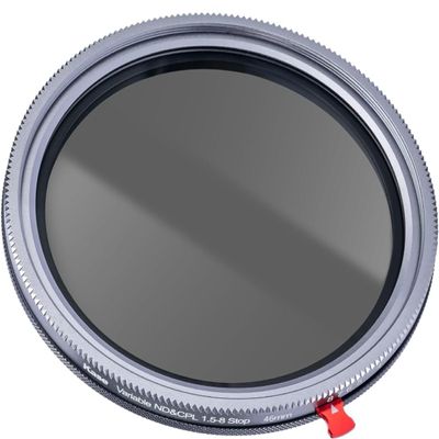 Kase CPL/Vari ND Combo Screw-in Filter 1.5-8 Stop ND3 to ND236 Optical Glass (43mm)