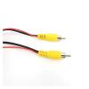 ACGTUY 6/10/15M R/CA Video Cable Compatible with The Car Rear View Reverse Camera AV Extension Wire Adapter Compatible with The Backup Car Multimedia M>oni>tor E1(10m) view 3