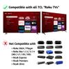 2 Pack - OEM Replacement Remote Control Compatible with All TCL Roku Smart TVs with Voice ControlNot for Roku Stick and Roku Box (Netflix/Disney Plus/Global TV/Google Play) view 3