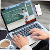 TEHAUX Magnetic Phone Holder for Desk Mobile Phone Holder Fixed Clip Flat Monitor Side Mount Clip for Laptop Foldable Design view 4