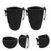 HOMOBABE 2pcs Xl Neoprene Camera Lens Pouch Bag Shockproof Thermal Insulation Protector for Lens Drawstring Design for and Professional Photography Accessories view 3