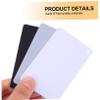 Homoyoyo 9-Piece Black White Grey Camera Checker Card Set with Strap for DSLR Photography Waterproof Exposure Calibration Tool for Accurate Color Balance view 4