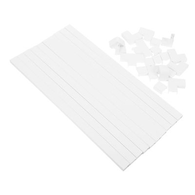 Alipis Cord Hider Strips Wall Wire Covers Easy to Install Fire Retardant PVC Hide Cords No Drilling