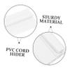 Alipis Cord Hider Strips Wall Wire Covers Easy to Install Fire Retardant PVC Hide Cords No Drilling view 3