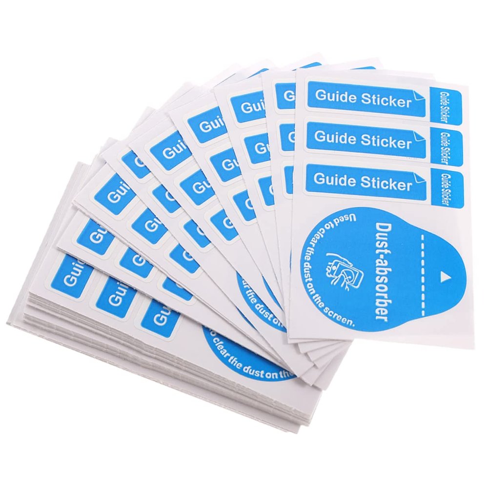 Artibetter 200pcs Screen Dust Removal Stickers for Phone and Tablet LCD Decals Dust Absorber for Electronics Convenient Screen Protector Tool