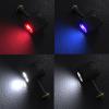 JatureClets LED Video Light on Camera, SL-18 Diving Light Compatible with Gopro, Waterproof 130FT/40M, White Red Blue Camera Fill Lights, Underwater Photography Lighting, CRI95+ Dimmable 7500K view 2