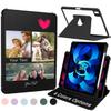 Klsify Custom Photo 360 Rotate Stand Case for iPad Pro Air Mini, Personalized Collage Pictures Image Text Design Customize Tablet Cover Shockproof Shell Smart Auto Wake/Sleep, Multi-Angle Holder view 1