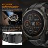 22mm Mecha Steel Bands Compatible for Garmin Fenix 8 47mm/7/6/5 Band,Quick Fit Rugged Utra Metal Strap with Folding Clasp for Fenix 5 Plus/Epix Gen 2/Forerunner 965/Epix Pro 47mm/45mm Instinct 3/2 Men view 4