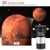 Alstar Telescope Accessory Kit 1.25 Inch, 6mm 12.5mm 32mm Plossl Eyepiece Telescope Lense with Barlow Lens 2x Includes T2 Camera Connecting End, FMC Telescope Accessories with Standard Filter Threaded view 4