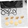Artibetter 4pcs Speaker Isolation Feet High-Strength Construction for Sound Isolation and Elegance view 4