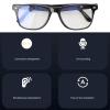 Smart Glasses with AI Translator, Bluetooth Glasses Support 100+ Languages Real Time Translation, Translation Polarized Sunglasses Built in Mic and Speaker view 4
