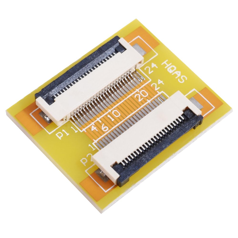 FOCMKEAS FFC FPC Extension Board,0.5 Pitch to 0.5 Pitch 22 Pin to 22 Pin Single Side PCB Extend Zip HDD Connector for DVD 3D Printer Laptop