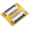 FOCMKEAS FFC FPC Extension Board,0.5 Pitch to 0.5 Pitch 22 Pin to 22 Pin Single Side PCB Extend Zip HDD Connector for DVD 3D Printer Laptop view 1