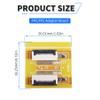 FOCMKEAS FFC FPC Extension Board,0.5 Pitch to 0.5 Pitch 12 Pin to 12 Pin Single Side PCB Extend Zip HDD Connector for DVD 3D Printer Laptop view 2