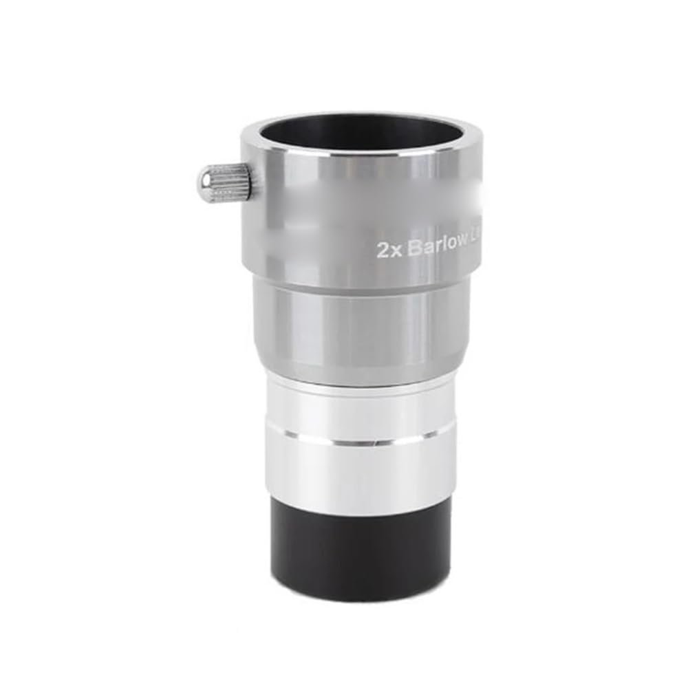 1.25 Inches 2X Barlow Extender Mirror Eyepiece Telescope Accessories Getting Started