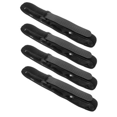 Yardwe 4Pcs Bike Wheel Fixing Straps Nonslip Bundling Belts Strong Adhesive Adjustable Fastening Cable Straps for Securely Holding Bicycle Tires During Travel